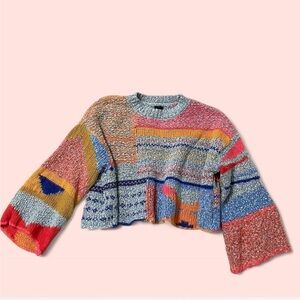 Moon & Madison Multicolor Knit Sweater